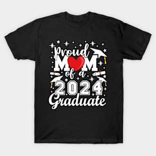 Proud Mom of a 2024 Graduate T-Shirt